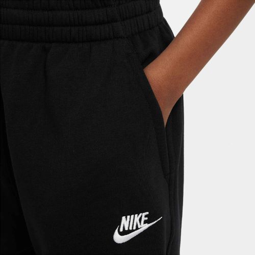 Spodnie dziecięce Nike Sportswear Club Fleece black/black/white