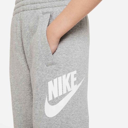 Spodnie dziecięce Nike Club Fleece dark grey heather/base grey/white