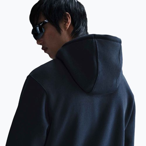 Bluza męska Nike Club Full Zip Hoodie obsidian/obsidian/white