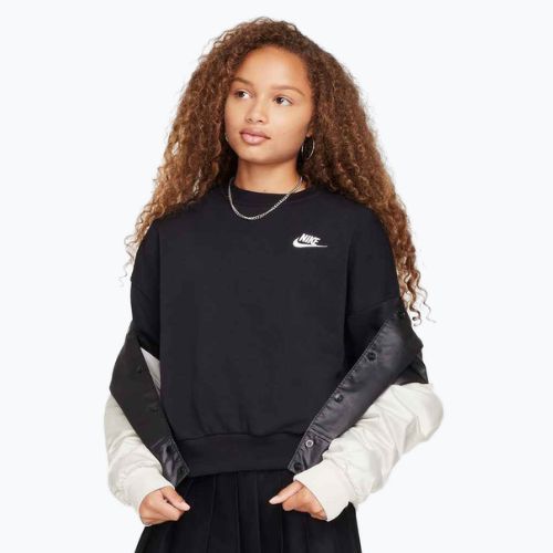 Bluza dziecięca Nike Sportswear Club Fleece black/white
