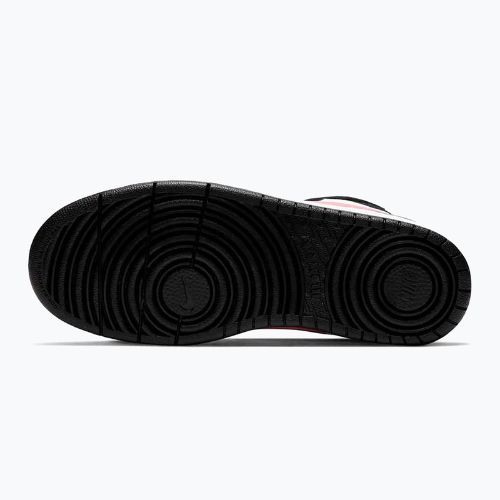 Buty dziecięce Nike Court Borough Mid 2 black/sunset pulse/white