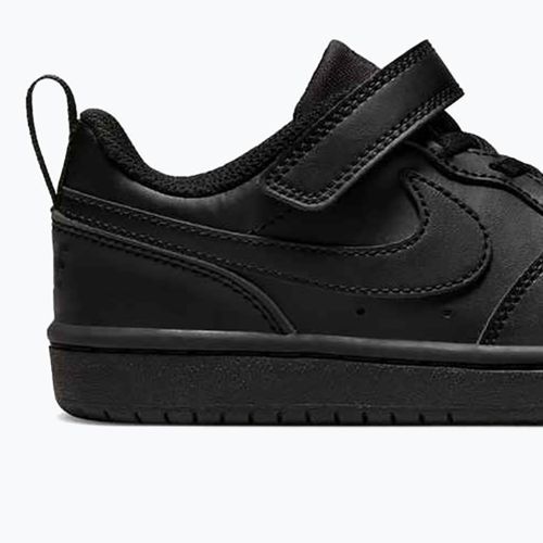 Buty dziecięce Nike Court Borough Low Recraft black/black/black
