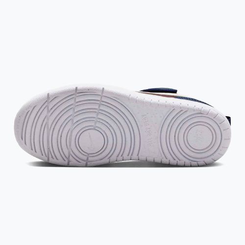 Buty dziecięce Nike Court Borough Low Recraft dark team red/Ssoft pearl/midnight navy