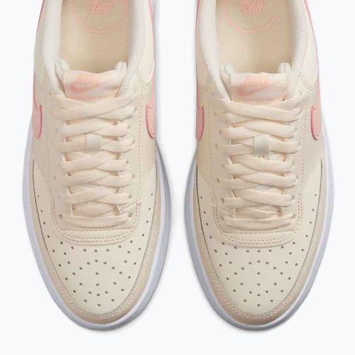 Buty damskie Nike Court Vision Alta pale ivory/washed coral/white