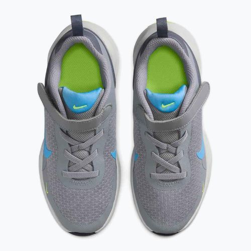 Buty dziecięce Nike Revolution 7 cement grey/university blue/light carbon