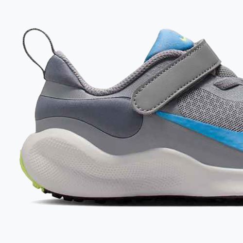 Buty dziecięce Nike Revolution 7 cement grey/university blue/light carbon