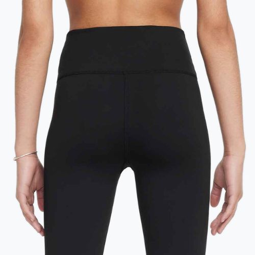 Legginsy dziecięce Nike One Dri-Fit High-Waisted black/white