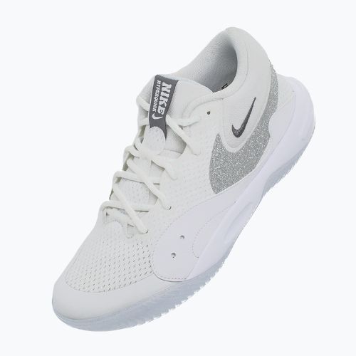 Buty do siatkówki damskie Nike Hyperquick Court Flight SE smmit white/metalic silver/pure platinum