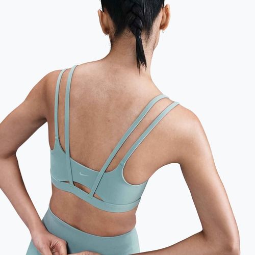 Biustonosz treningowy Nike Zenvy Strappy 017 cannon/white