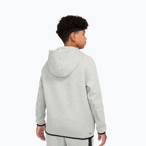 Bluza dziecięca Nike Sportswear Tech Fleece Full-Zip dark grey heather/black/black