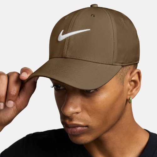 Czapka z daszkiem Nike Dri-FIT Club mosswood brown/white