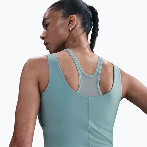 Top treningowy damski Nike One Fitted Dri-Fit Cropped Tank cannon/bicoastal