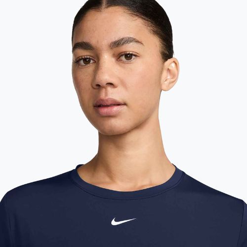 Koszulka treningowa damska Nike One Classic Dri-Fit midnight navy/white
