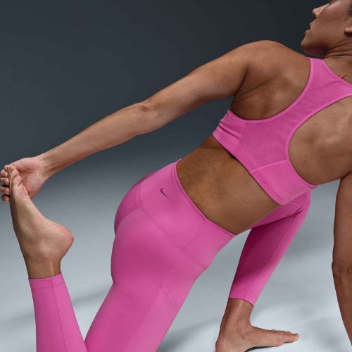 Legginsy treningowe damskie Nike One High-Waisted 7/8 playful pink