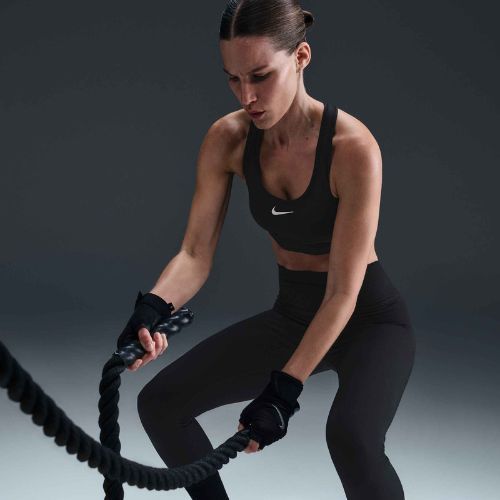 Legginsy damskie Nike One High-Waisted black/white