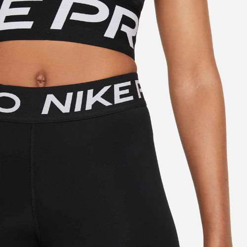 Spodenki treningowe damskie Nike Pro 365 8" black/white