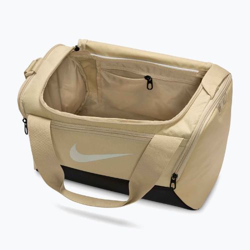 Torba treningowa Nike Brasilia 9.5 Duffle 25 l desert khaki/black/sail