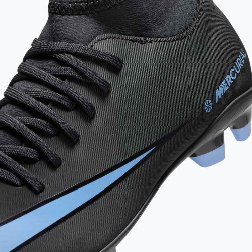 Buty piłkarskie dziecięce Nike Mercurial Superfly 10 Club FG/MG black/ice blue