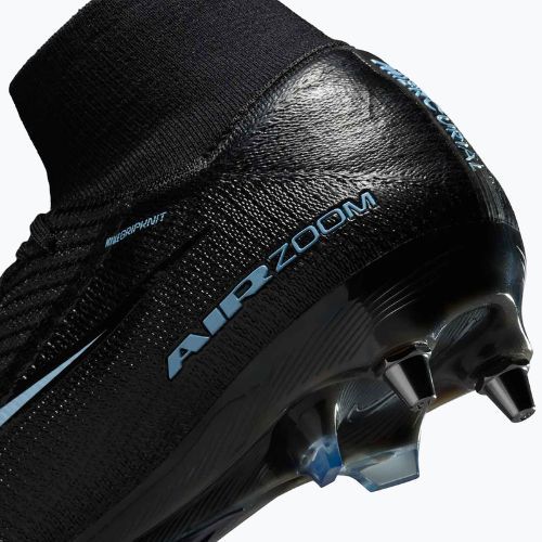 Buty piłkarskie męskie Nike Mercurial Superfly 10 Elite SG-Pro black/ice blue
