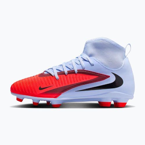 Buty piłkarskie dziecięce Nike Phantom 6 High Club FG/MG royal tint/bright crimson