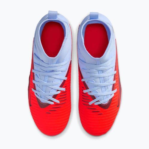 Buty piłkarskie dziecięce Nike Phantom 6 High Club FG/MG royal tint/bright crimson