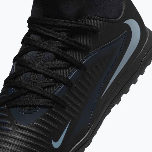 Buty piłkarskie dziecięce Nike Phantom 6 High Club Jr TF black/black