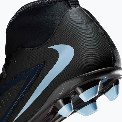 Buty piłkarskie męskie Nike Phantom 6 High Club FG/MG black/black