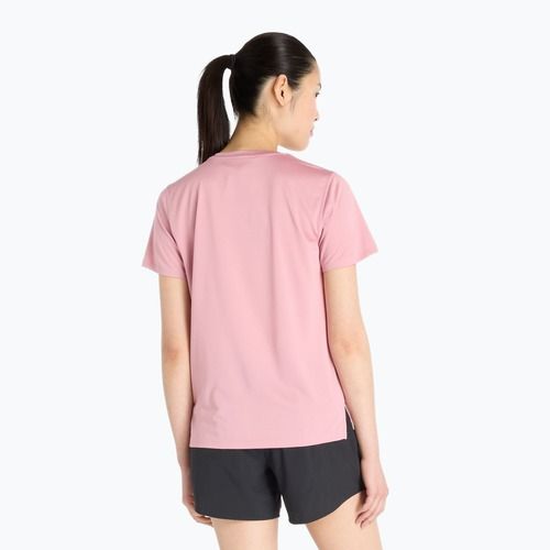 Koszulka do biegania damska New Balance Essentials pink taffy