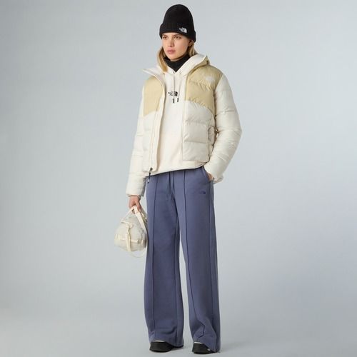 Kurtka ocieplana damska The North Face Saikuru gravel/white dune