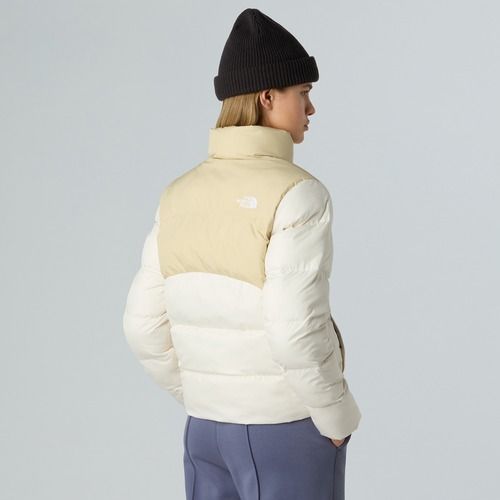 Kurtka ocieplana damska The North Face Saikuru gravel/white dune