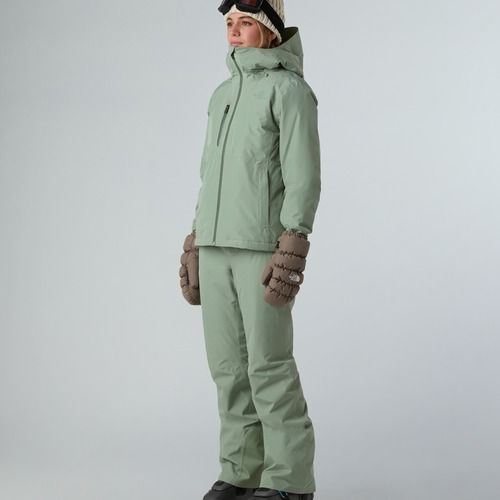 Kurtka narciarska damska The North Face Descendit slate moss