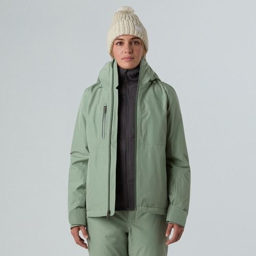 Kurtka narciarska damska The North Face Descendit slate moss