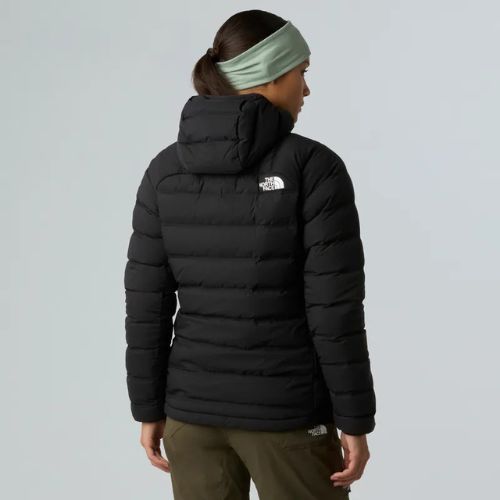 Kurtka puchowa damska The North Face Abseil Stretch Down Hoodie black