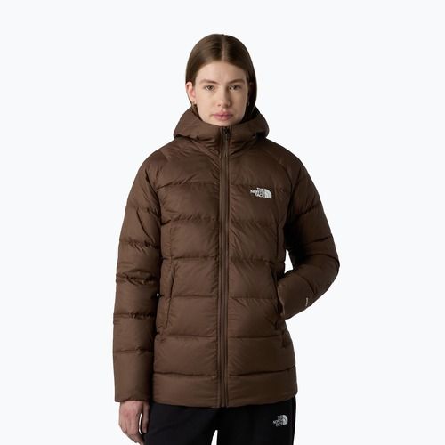 Kurtka puchowa damska The North Face Hyalite Down Parka smokey brown