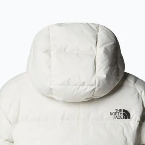 Kurtka puchowa damska The North Face Hyalite Down Hoodie white dune