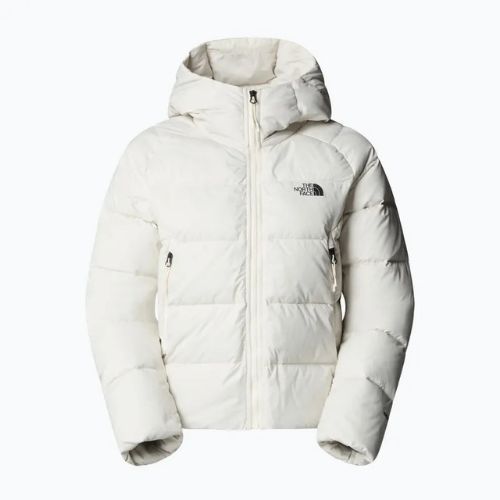Kurtka puchowa damska The North Face Hyalite Down Hoodie white dune