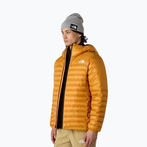 Kurtka ocieplana męska The North Face Terra Peak Hoodie citrine yellow