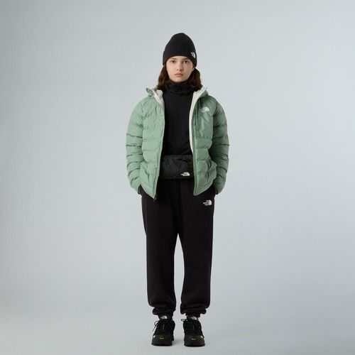 Kurtka ocieplana dziecięca The North Face Reversible Perrito Hooded slate moss