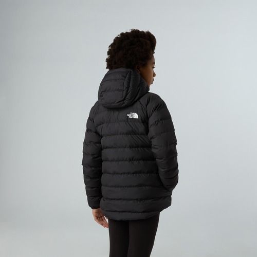 Kurtka ocieplana dziecięca The North Face Reversible Perrito Hooded black/smoked pearl