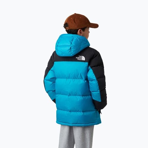 Kurtka puchowa dziecięca The North Face Hmyln Down Short Parka meridian blue