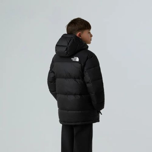 Kurtka puchowa dziecięca The North Face Hmyln Down Short Parka black/black