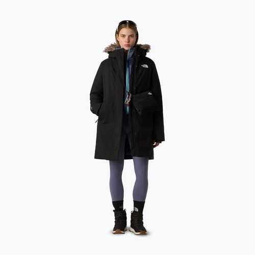 Płaszcz puchowy damski The North Face Arctic Parka black