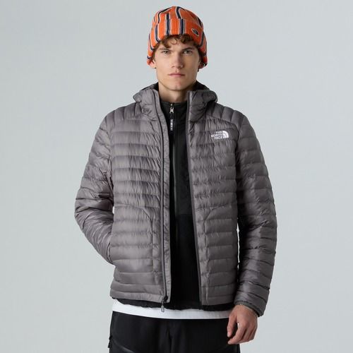 Kurtka ocieplana męska The North Face Huila Synthetic Hoodie smoked pearl