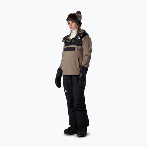 Kurtka narciarska damska The North Face Driftview Anorak mocha brown/black