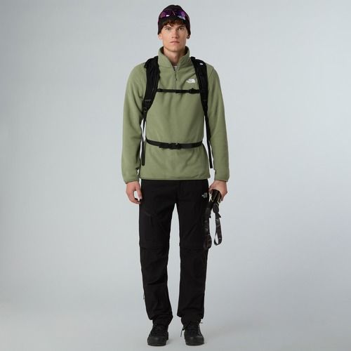 Bluza polarowa męska The North Face Glacier Fleece 1/4 Zip bark mist