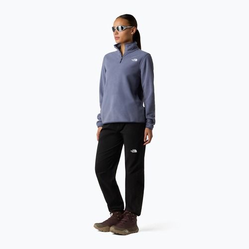 Bluza polarowa damska The North Face Glacier Fleece 1/4 Zip twilight galaxy