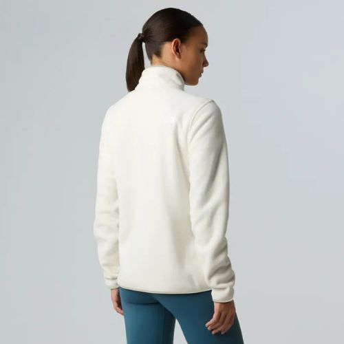 Bluza polarowa damska The North Face Glacier Fleece 1/4 Zip white dune