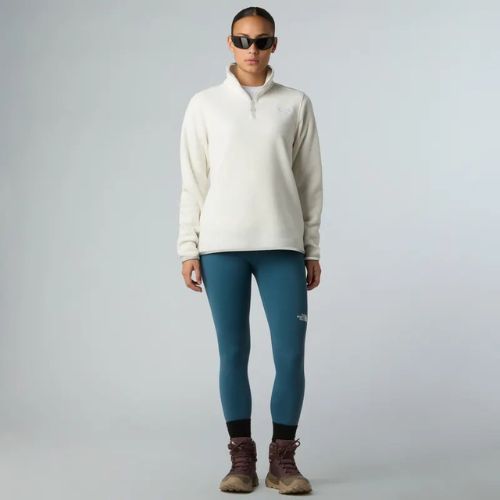 Bluza polarowa damska The North Face Glacier Fleece 1/4 Zip white dune