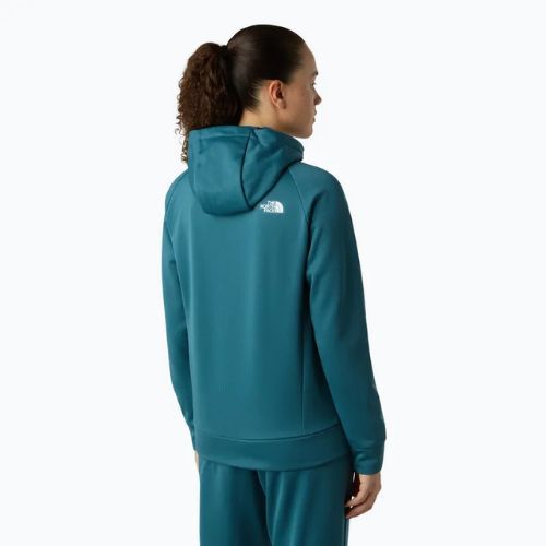 Bluza damska The North Face Reaxion 2.0 Hooded Full Zip space dark heather