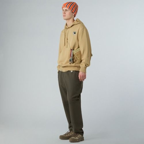 Bluza męska The North Face Mountain Logo Relaxed Hooded khaki stone